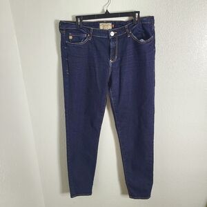 Dear John Modern Luxury Darkwash Straight Leg Jeans, Size 32